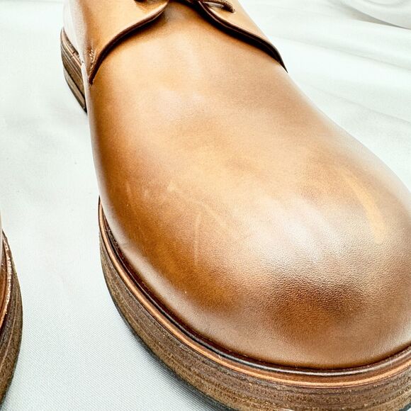 Marsèll Zucca Zeppa Braun Tan Leather Lace Up Derby Shoes Size 46 / 12 US main image 10